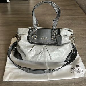 Leather Coach purse